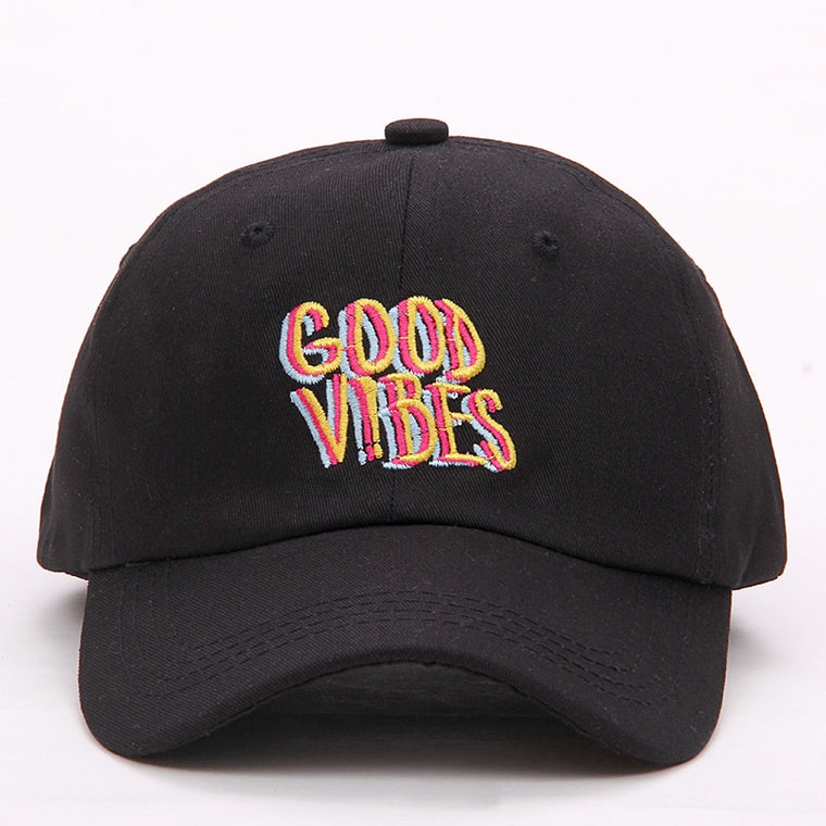 Good Vibes Dad Embroidered Hat