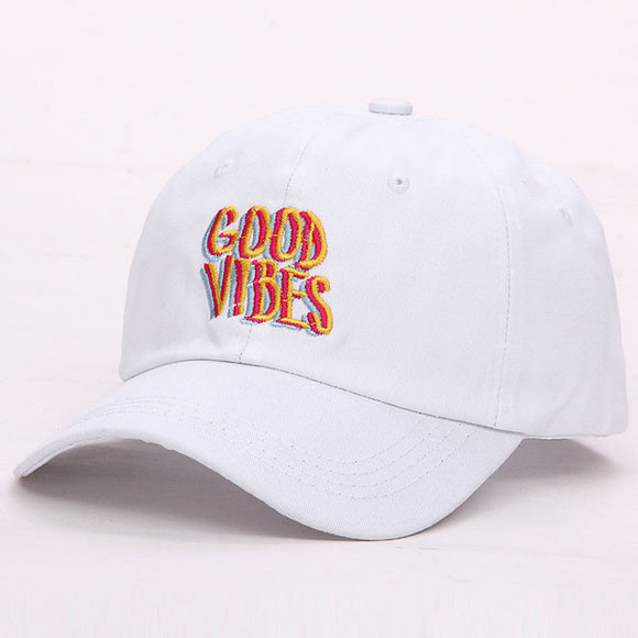 Good Vibes Dad Embroidered Hat