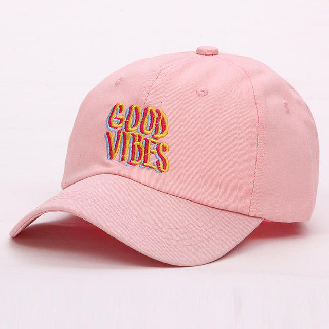 Good Vibes Dad Embroidered Hat