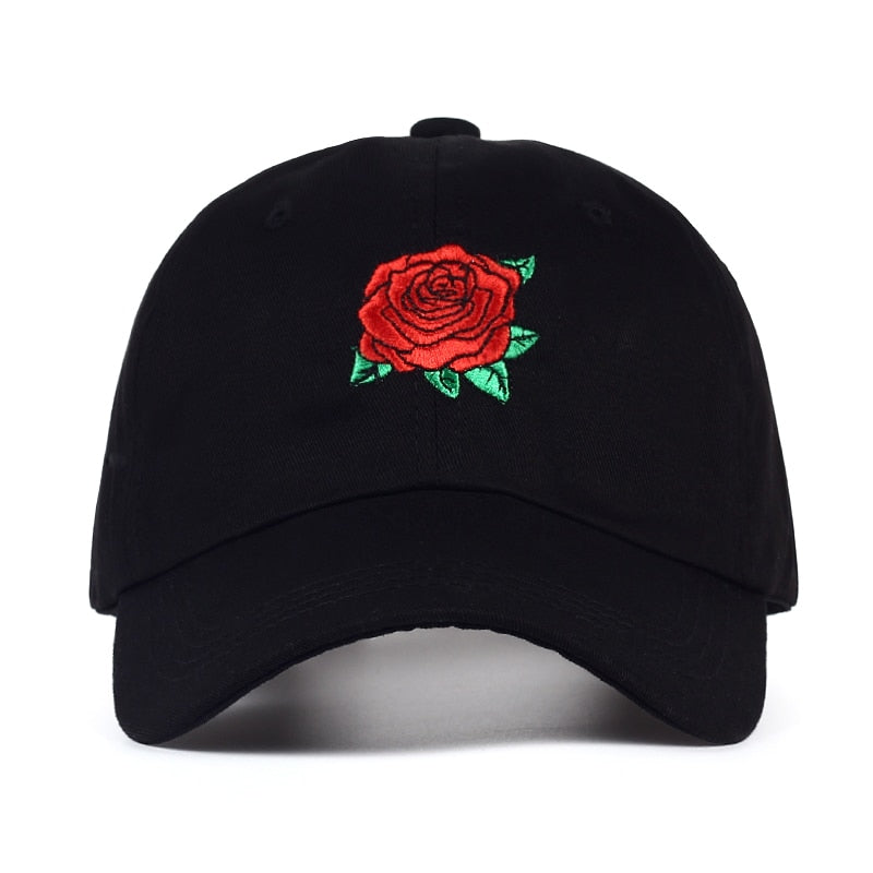 Hot Fashion Rose Printed Caps