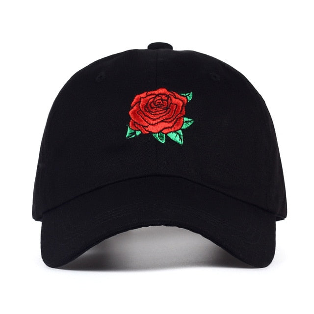 Hot Fashion Rose Printed Caps