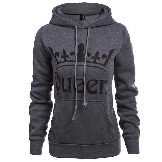 King Queen Printed Unisex Hoodies