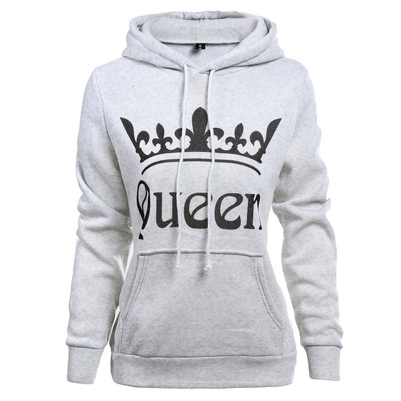 King Queen Printed Unisex Hoodies