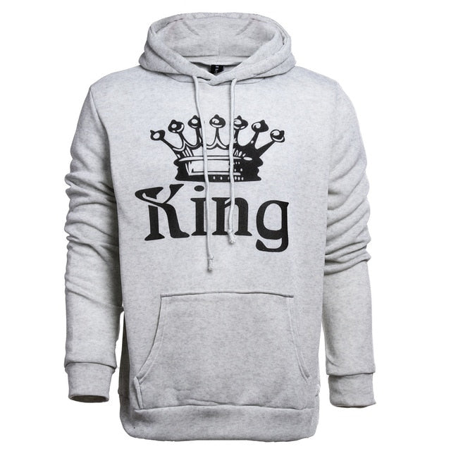 King Queen Printed Unisex Hoodies