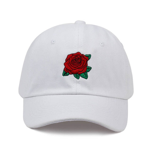 Hot Fashion Rose Printed Caps