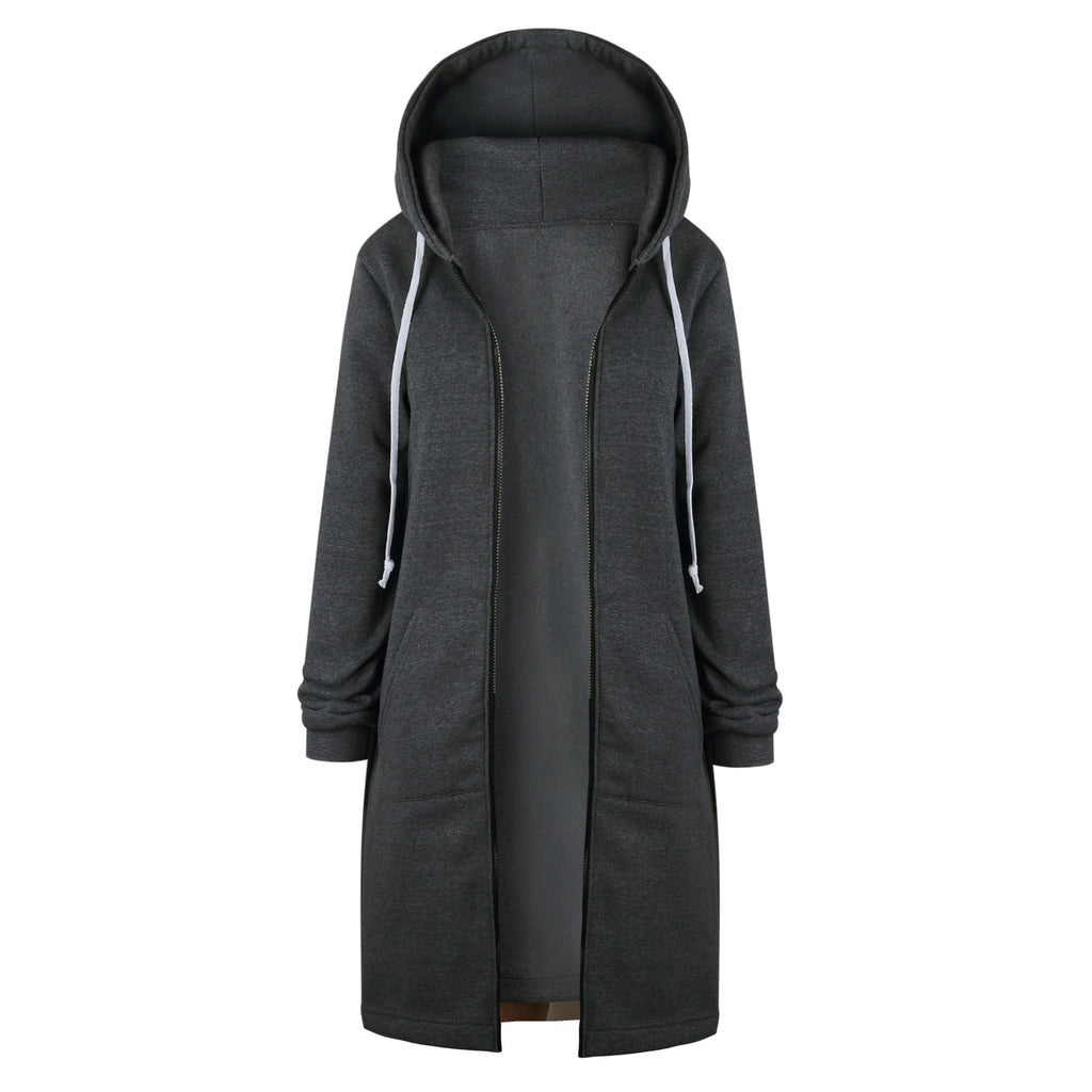 Winter 2019 Hoodie Long Coat