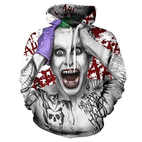 Joker 3D Hoodie
